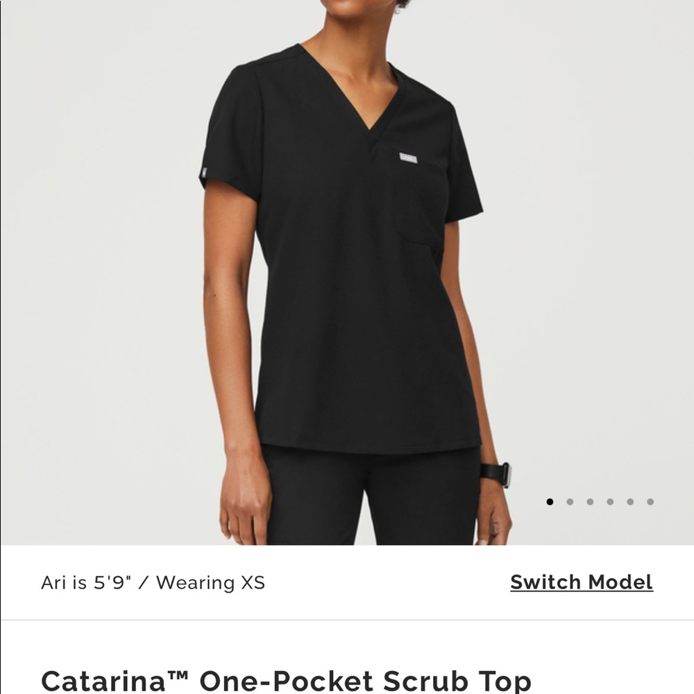 Figs One Pocket Scrub Top